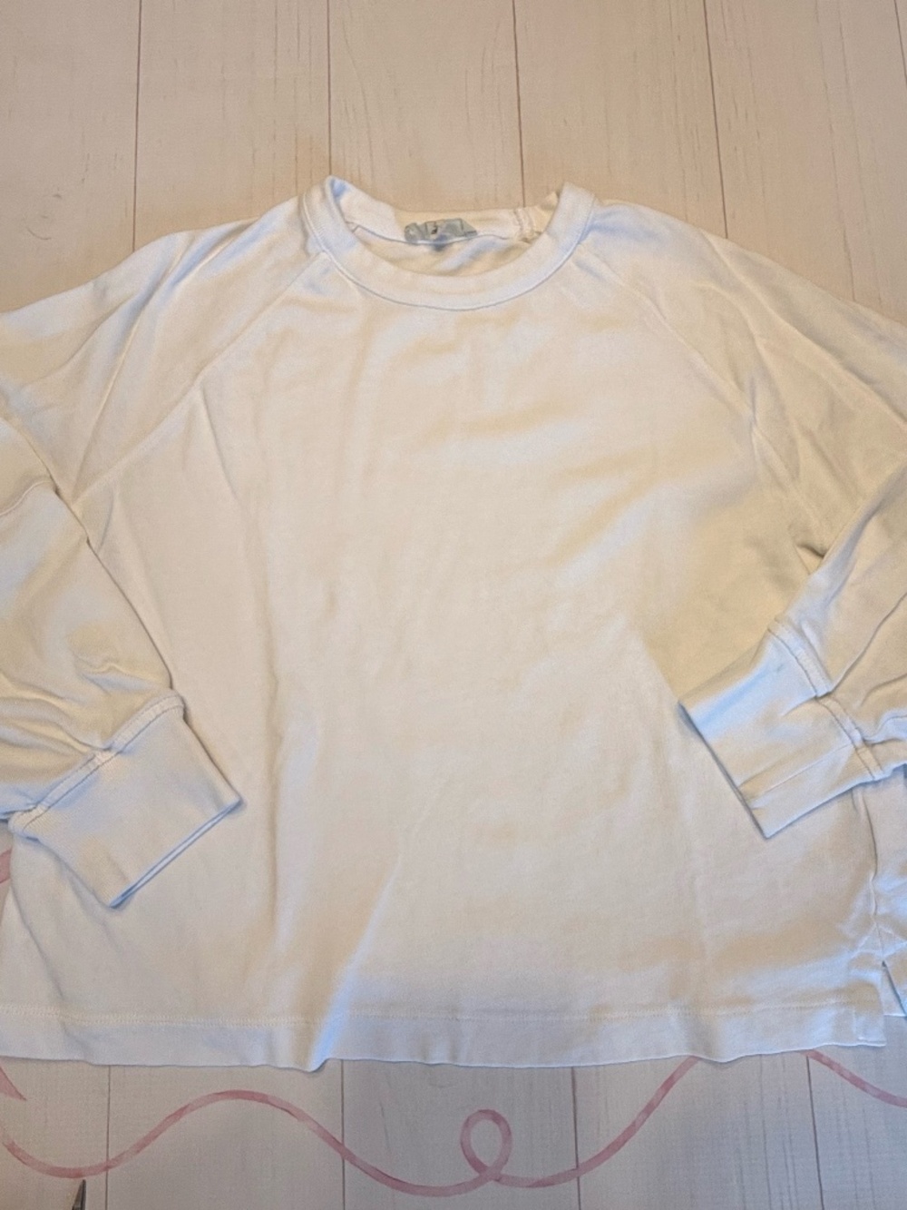 Madewell Relaxed Long Sleeve Raglan Tee Size S